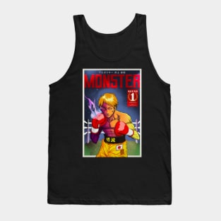 Naoya Monster Manga Cover Tank Top